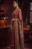 Maroon Banarasi Silk Saree Floral Zari Weaving and Designer Border