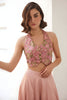 Elegant Blush Pink Readymade Waistcoat Palazzo Set for Party Wear