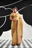 Stylish Mustard Yellow Saree Embroidery Border for Women