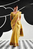Elegant Mustard Yellow Viscose Saree Border for Women
