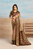 Premium Brown Soft Silk Saree with Rich Zari Woven Border for Women