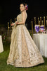 Stylish Beige Satin Silk Embroidered Wedding Lehenga Choli with Dupatta