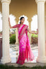 Rani Pink Banarasi Silk Saree Gold Zari Butta Work and Rich Woven Border
