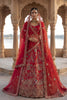 Premium Red Heavy Embroidered Silk Bridal Lehenga Choli with Net Dupatta