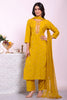 Fancy Mustard Yellow Poly Silk Embroidered Readymade Salwar Suit with Dupatta for Women