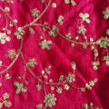 Elegant Grey Art Silk Embroidered Lehenga Choli with Pink Blouse Printed Dupatta