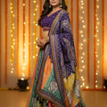 Trendy Multicolor Printed Cotton Rayon Lehenga Choli with Dupatta for Women