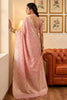 Pastel Pink Banarasi Silk Saree Gold Zari Weaving Traditional Saree