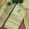 Elegant Pastel Green Floral Printed Viscose Straight Salwar Suit with Dupatta
