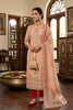  Premium Peach Floral Printed Viscose Straight Salwar Suit with Dupatta