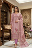 Stylish Purple Floral Printed Viscose Straight Salwar Suit with Dupatta