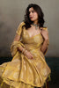 Mustard Yellow Banarasi Silk Saree Gold Zari Weaving Designer Saree