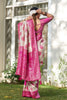 Beige Banarasi Silk Saree Pink Zari Border Traditional Buta Design