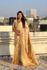Cream Banarasi Silk Saree with Floral Zari Weaving Rich Golden Border