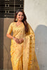 Mustard Yellow Banarasi Silk Saree with Rich Zari Weaving Designer Pallu