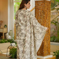 Amazing Cream Digital Printed Cambric Cotton Punjabi Patiala Suit with Dupatta for Women