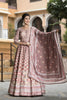 Elegant Mauve Digital Printed Dola Silk Lehenga Choli with Designer Dupatta for Women