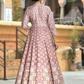 Elegant Mauve Digital Printed Dola Silk Lehenga Choli with Designer Dupatta for Women