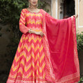 Lovely Pink Digital Printed Dola Silk Lehenga Choli with Designer Dupatta for Women