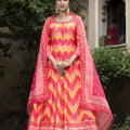 Lovely Pink Digital Printed Dola Silk Lehenga Choli with Designer Dupatta for Women
