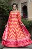 Lovely Pink Digital Printed Dola Silk Lehenga Choli with Designer Dupatta for Women