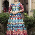 Elegant Multicolor Digital Printed Dola Silk Lehenga Choli with Designer Dupatta for Women