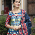 Elegant Multicolor Digital Printed Dola Silk Lehenga Choli with Designer Dupatta for Women
