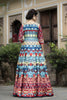 Elegant Multicolor Digital Printed Dola Silk Lehenga Choli with Designer Dupatta for Women