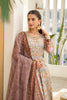 Stylish Grey Floral Digital Printed Silk Satin Readymade Salwar Suit with Dupatta for Women