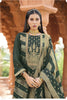 Royal Rama Green Banglori Silk Salwar Suit with Designer Woven Dupatta for Wedding