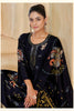 Stunning Black Silk Digital Printed Salwar Suit with Designer Dupatta for Women