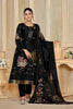 Stunning Black Silk Digital Printed Salwar Suit with Designer Dupatta for Women