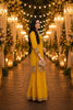 Elegant Mustard Yellow Roman Simmer Embroidered Palazzo Suit Designer Dupatta