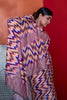 Beautiful Pink Cotton Printed Saree Designer Border Matching Blouse Piece