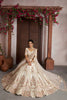 Traditional Off White Silk Embroidered Designer Lehenga Choli with Soft Net Dupatta for Wedding