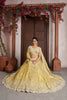 Beautiful Yellow Jari Tissue Designer Lehenga Choli with Heavy Embroidery Work and Designer Dupatta