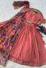 Stunning Pink Cosmos Silk Designer Lehenga Choli with Floral Printed Dupatta for Wedding
