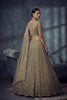 Premium Beige Net Lehenga Choli with Heavy Embroidery Work for Wedding