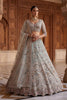 Exclusive Sky Blue Net Wedding Lehenga Choli with Embroidery Work for Women