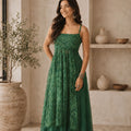 Stylish Green Faux Georgette Digital Printed Readymade Kurti with Palazzo Set for Women