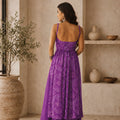 Awesome Purple Faux Georgette Digital Printed Readymade Kurti with Palazzo Set for Women