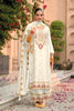 Elegant Off White Organza Chiffon Palazzo Suit Heavy Embroidery Work Dupatta