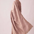 Designer Pink Banarasi Silk Woven Designer Hand Work Saree for Women