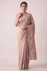Designer Pink Banarasi Silk Woven Designer Hand Work Saree for Women