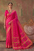 Beautiful Rani Pink Soft Silk Woven Jacquard Saree for Women