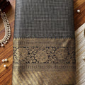 Premium Black Art Silk Weaving Jari Designer Saree for Women