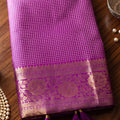 Royal Purple Art Silk Weaving Jari Designer Saree for Women