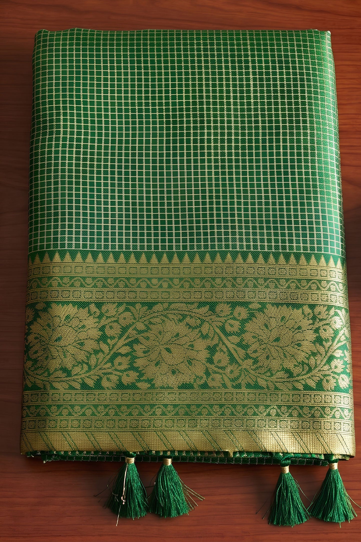 Elegant Bottle Green Art Silk Weaving Jari Designer Saree for Women
