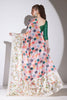 Elegant Multi Silk Blend Designer Printed Saree for Women