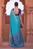 Royal Blue Soft Silk Woven Designer Saree for Women